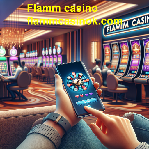 Descubra a Experiência de Jogos Móveis no Flamm Casino